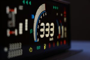 Högkontrast LCD display